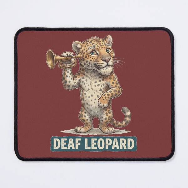 Item preview, Deaf Leopard  designed and sold by davercomerch.