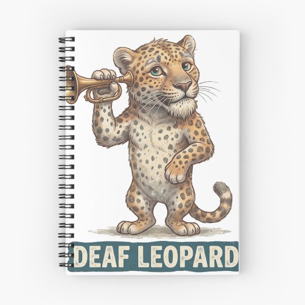 Item preview, Deaf Leopard  designed and sold by davercomerch.