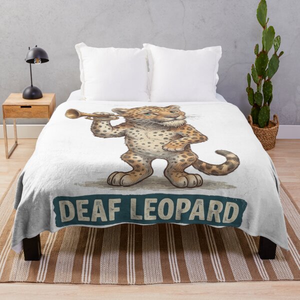 Item preview, Deaf Leopard  designed and sold by davercomerch.