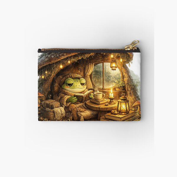 Item preview, Magic Frog Reading Spells | Enchanted Forest Aesthetic designed and sold by CustomizingGift.