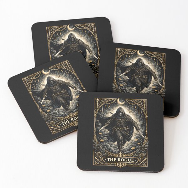 Item preview, The Rogue Tarot Card RPG Tabletop Fantasy designed and sold by Fenay Designs.