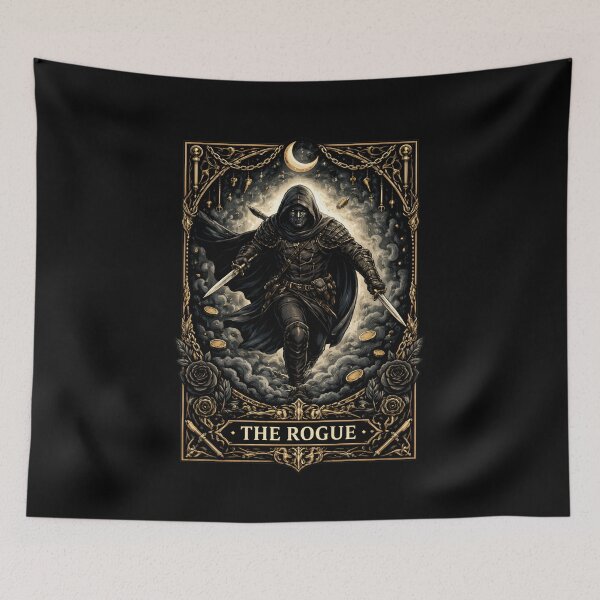 Item preview, The Rogue Tarot Card RPG Tabletop Fantasy designed and sold by Fenay Designs.