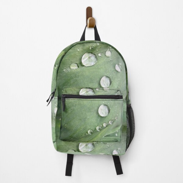 Item preview, Nature Photo Green leaf with water drops 2 designed and sold by DenaHaines.