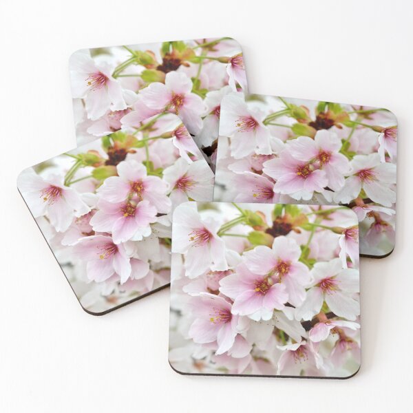 Item preview, Charming spring peach flowers designed and sold by AsahiNoAme.