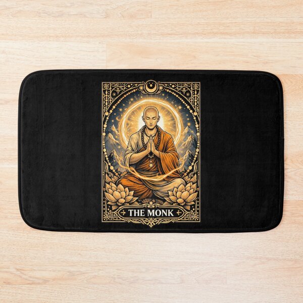 Item preview, The Monk Tarot Card RPG Tabletop Fantasy designed and sold by Fenay Designs.