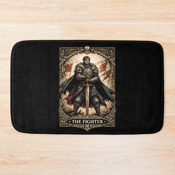 Item preview, The Fighter Tarot Card RPG Tabletop Fantasy designed and sold by Fenay Designs.