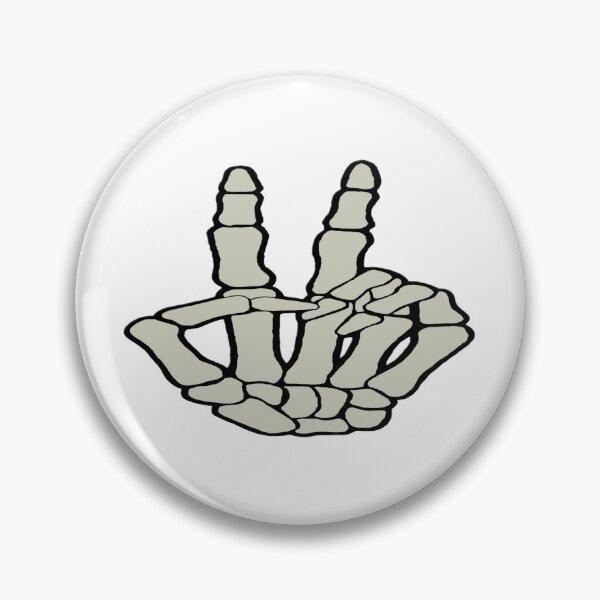Item preview, Peace Sign Skeleton Hand designed and sold by Stocker31.