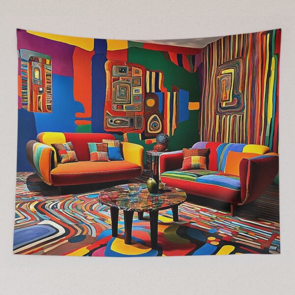 Item preview, The Colourful Lounge designed and sold by George Hutton Hunter.