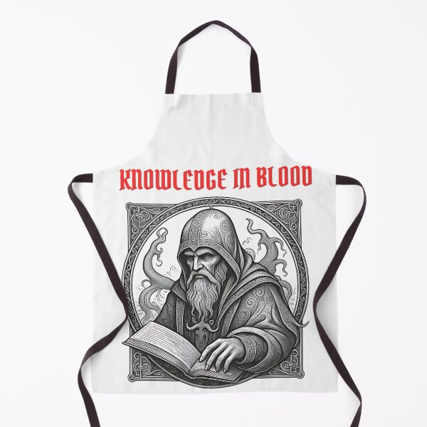 Item preview, Knowledge in Blood Dark Necromancer Etching designed and sold by DarkOriginArts.