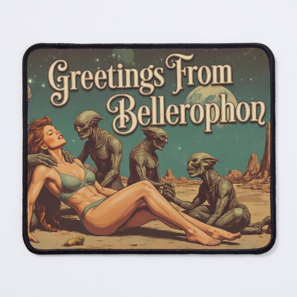 Item preview, Greetings from Bellerophon: Desert of Desire designed and sold by graficsfx.