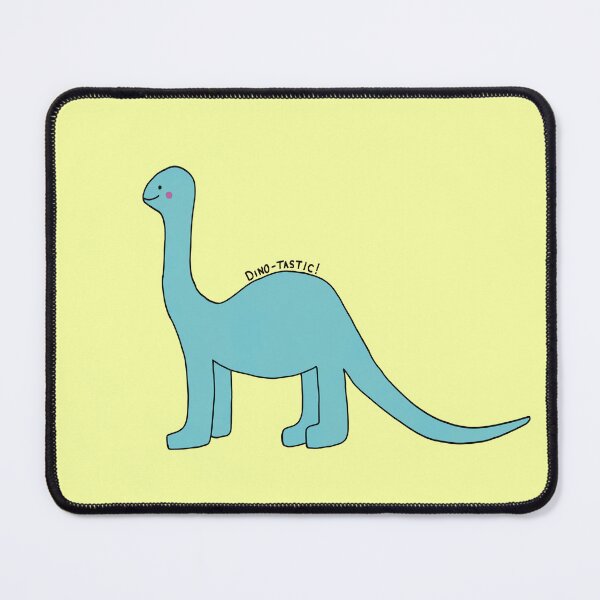 Item preview, Dino-tastic! Encouraging Dinosaur Pun - Yellow designed and sold by Sarah's Creations.