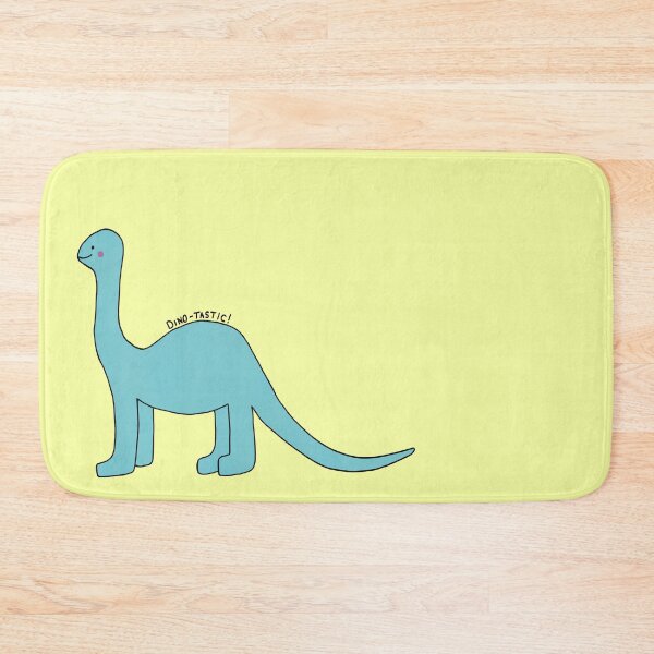 Item preview, Dino-tastic! Encouraging Dinosaur Pun - Yellow designed and sold by Sarah's Creations.