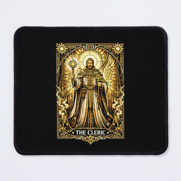 Item preview, The Cleric Tarot Card RPG Tabletop Fantasy designed and sold by Fenay Designs.