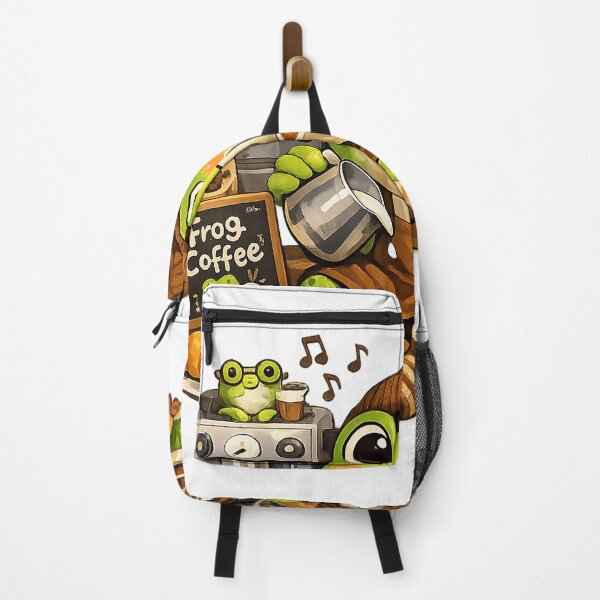 Item preview, Kawaii Matcha Frog Coffee | Japanese Aesthetic Cute Froggy Cafe designed and sold by CustomizingGift.