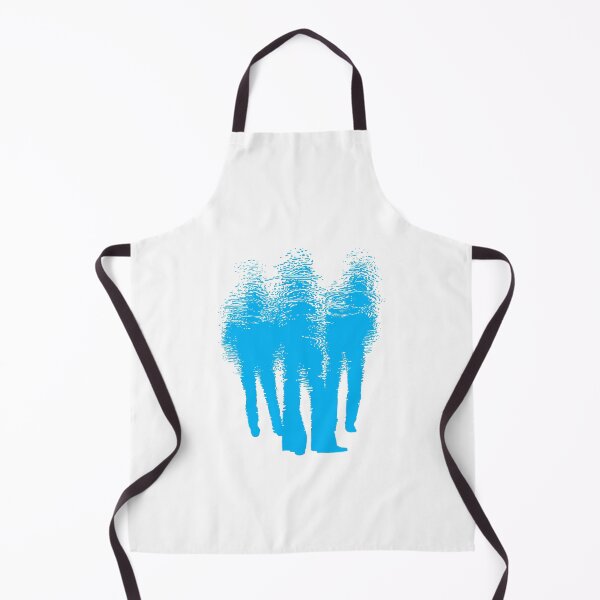 Item preview, TRIO. PUDDLE ART GRAPHIC. BLUE. designed and sold by 5hertz.