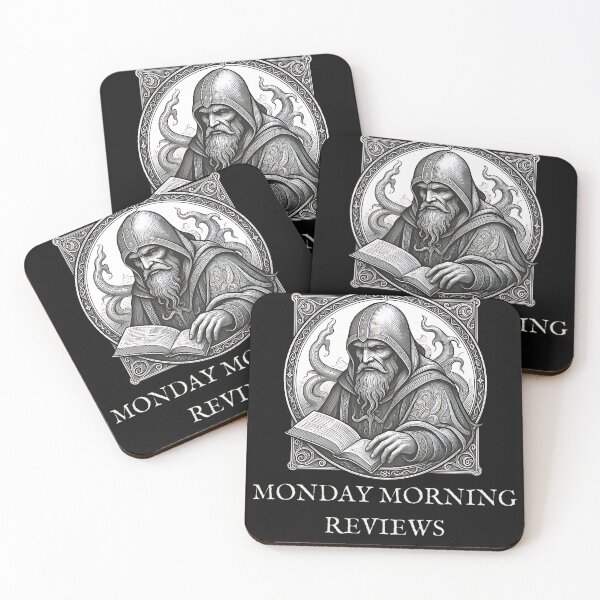 Item preview, Monday Morning Reviews Funny Dark Scholar Etching designed and sold by DarkOriginArts.