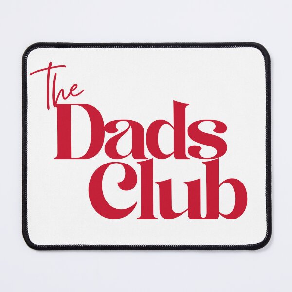 Item preview, The Dads Club, red lettering designed and sold by Noydee Red Salavan.