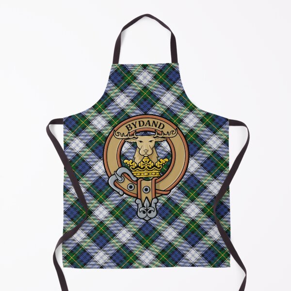 Artikelvorschau, Wappen des Clan Gordon über dem Tartan entworfen und verkauft von sifis.