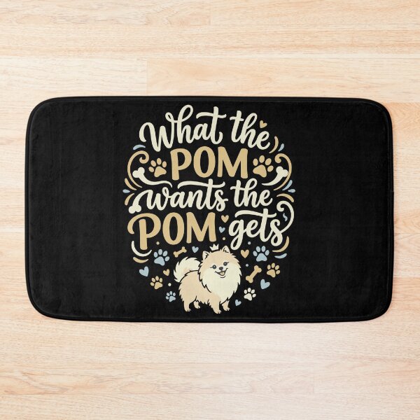 Item preview, What Pom Wants Pomeranian Dog Parent Humor designed and sold by AntiqueImages.