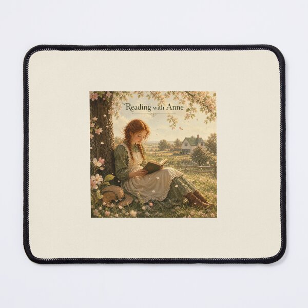 Item preview, Reading with Anne – Sunlit Orchard Book Scene – Summer Reading Aesthetic designed and sold by Novel Works Studio.