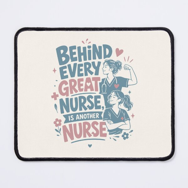 Item preview, Behind Every Great Nurse Is Another Nurse — Nurse Mentor Gift | Nurses Week 2026 RN Mug designed and sold by KiwyStudio.