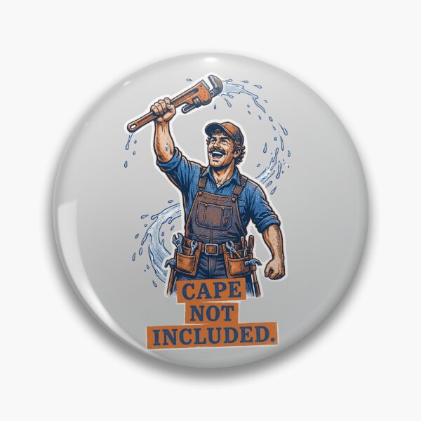 Item preview, Plumber Saves Day Print designed and sold by Ortsas.