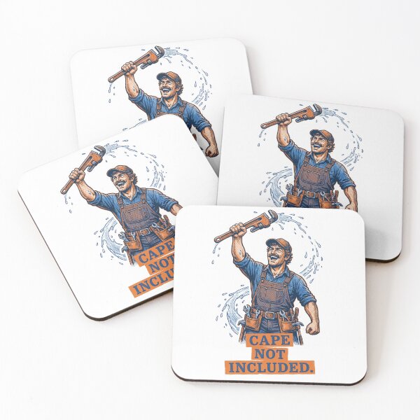Item preview, Plumber Saves Day Print designed and sold by Ortsas.