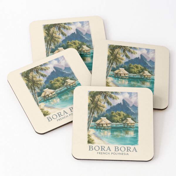 Item preview, Bora Bora - French Polynesia designed and sold by StudioRedKoala.