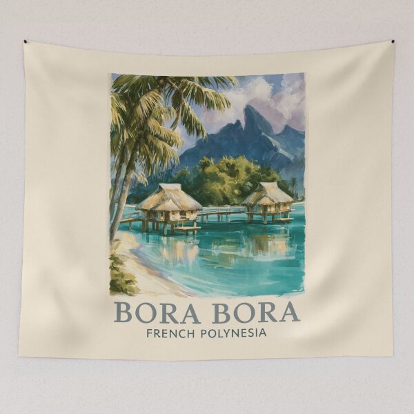 Item preview, Bora Bora - French Polynesia designed and sold by StudioRedKoala.
