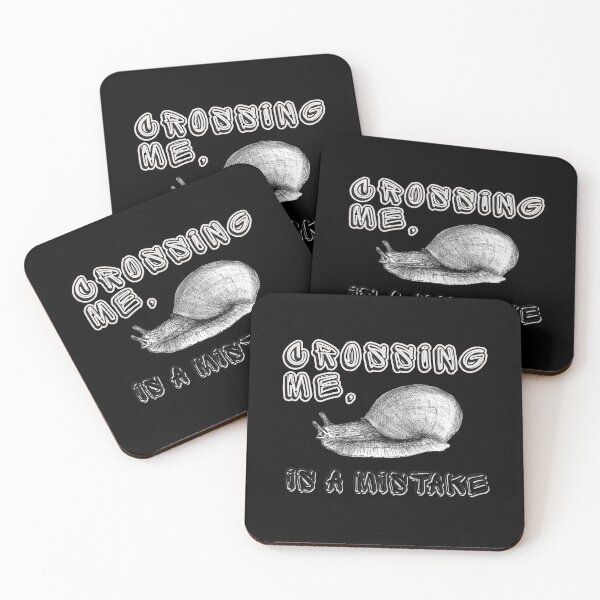 Item preview, Crossing Me Is A Mistake Snail Sketch Funny designed and sold by illeN-Art-World.