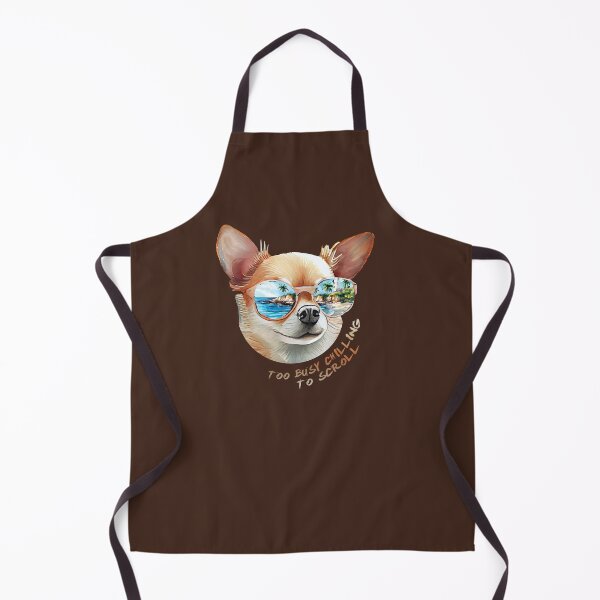 Item preview, Offline Chihuahua Vibes - too busy chiling to scroll designed and sold by GraphicComet.