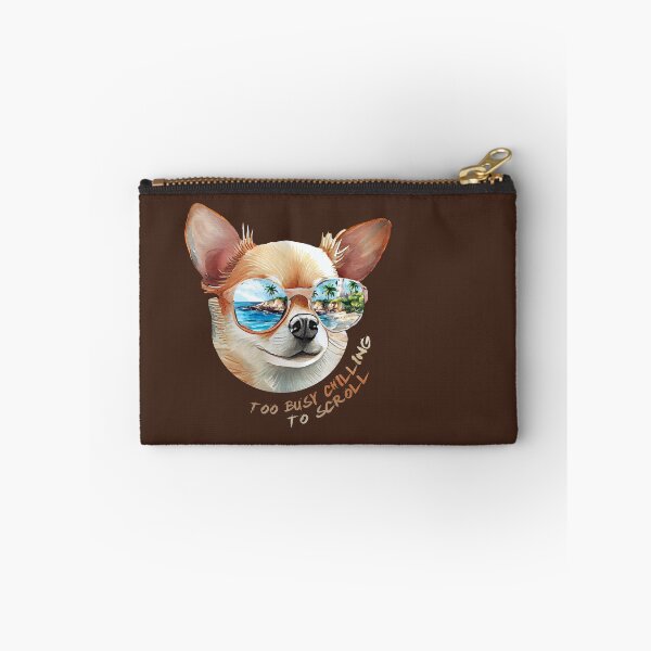 Item preview, Offline Chihuahua Vibes - too busy chiling to scroll designed and sold by GraphicComet.