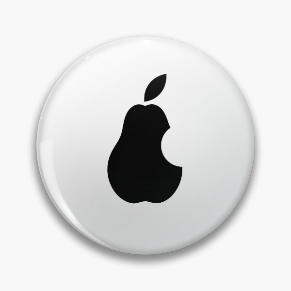 Item preview, Apple Parody Classic Black iPear Logo  designed and sold by Fun&Design.