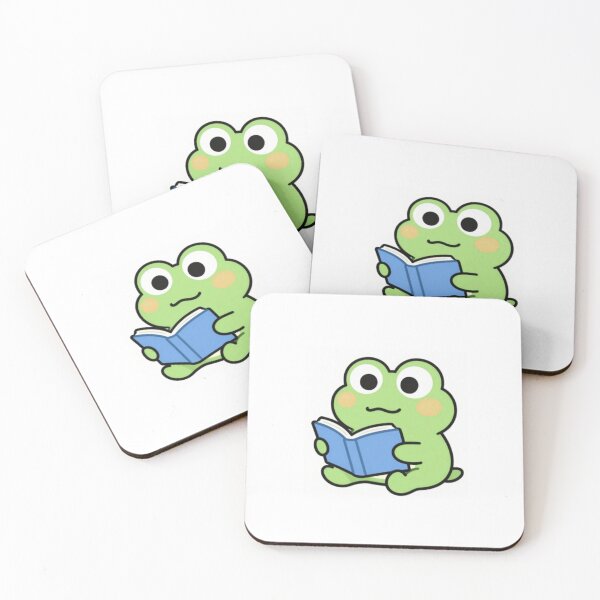 Item preview, Studying frog reading a book designed and sold by Emiliehopps.