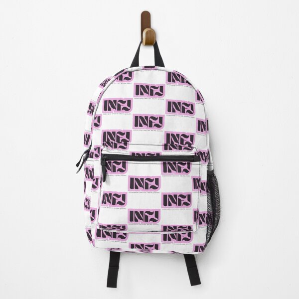 Item preview, Infj the advocate myers briggs mbti personality type psychology design pink retro designed and sold by Librarian Lauren.