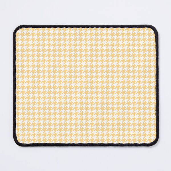 Item preview, Yellow and white houndstooth designed and sold by Karf  ..