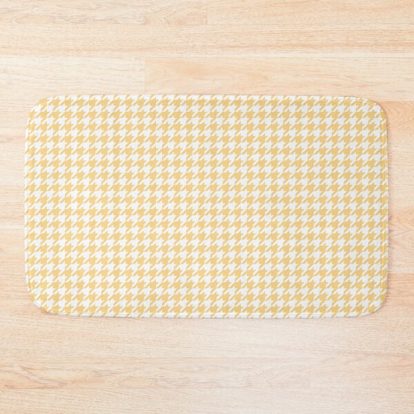 Item preview, Yellow and white houndstooth designed and sold by Karf  ..
