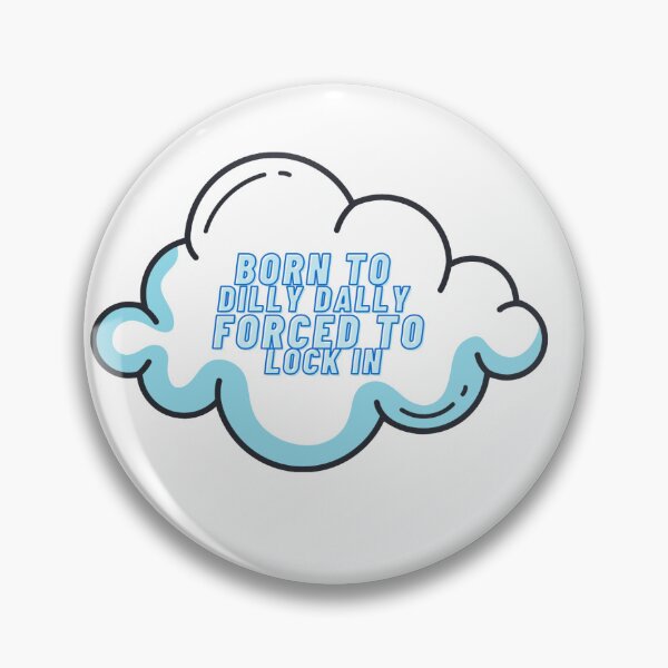 Item preview, Cloud Sticker - Dilly Dally designed and sold by HandmadebyNina.