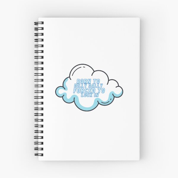 Item preview, Cloud Sticker - Dilly Dally designed and sold by HandmadebyNina.