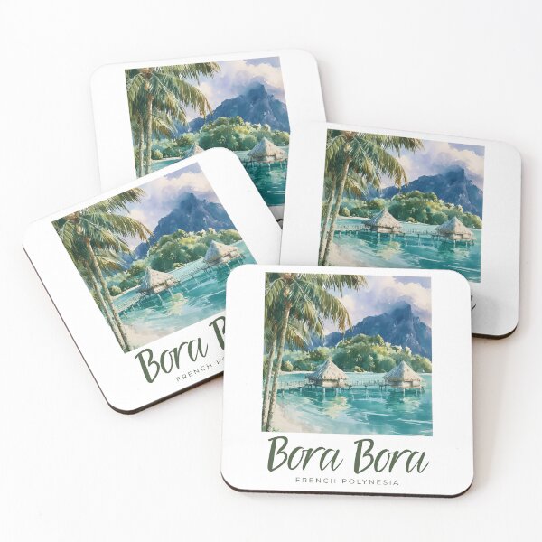 Item preview, Bora Bora - French Polynesia designed and sold by StudioRedKoala.