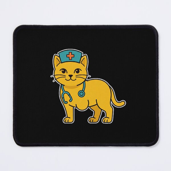 Item preview, Tripod Nurse Cat - Funny Three Legged Cat Gift For Nurse Mom designed and sold by Cust-tshirts.