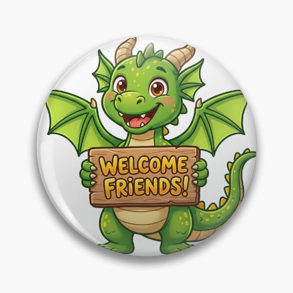 Aperçu de l'œuvre Dragon accueillant ses amis créée et vendue par YasminTaha.