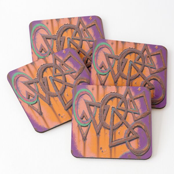 Item preview, Disorder By Design Weathering colorful geometric abstract design designed and sold by SmashingDeals.