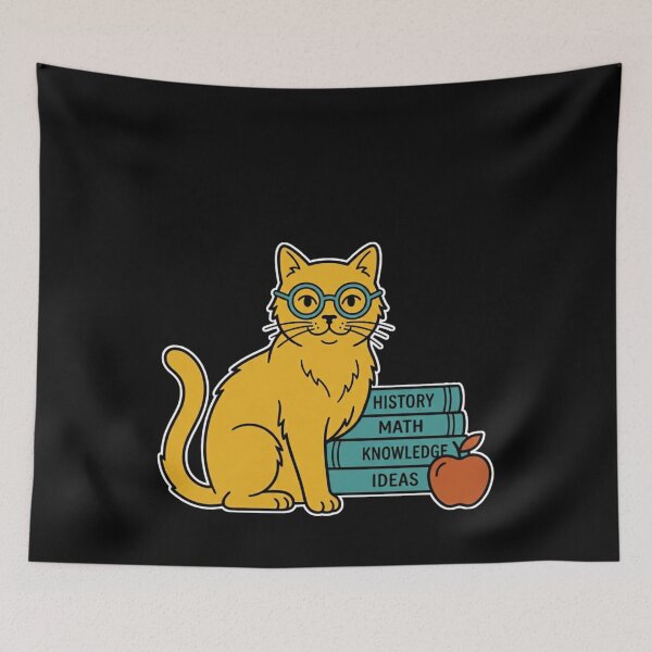 Item preview, Tripod Teacher Cat - Funny Three Legged Cat Gift For Teacher Mom designed and sold by Cust-tshirts.