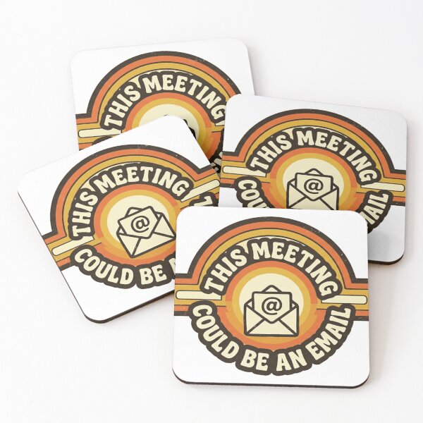 Item preview, This Meeting Could Be an Email – Retro Vintage Office Humor designed and sold by Dada-arts.