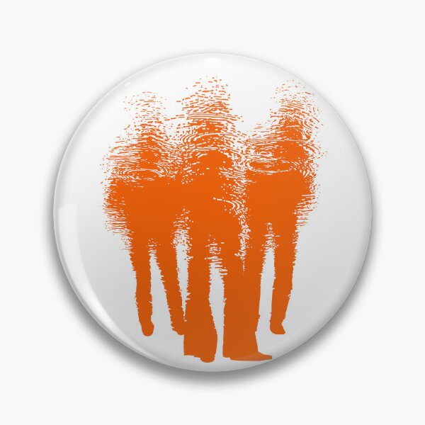 Item preview, TRIO. PUDDLE ART GRAPHIC. ORANGE. designed and sold by 5hertz.