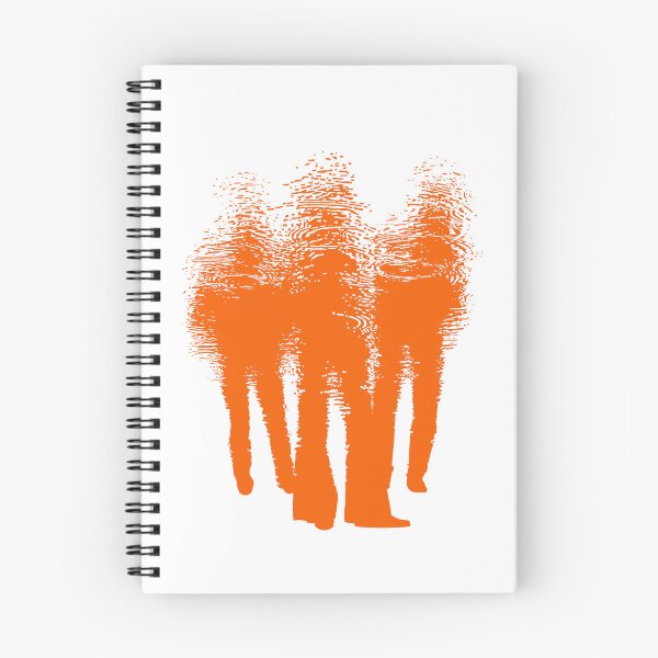 Item preview, TRIO. PUDDLE ART GRAPHIC. ORANGE. designed and sold by 5hertz.