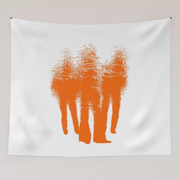Item preview, TRIO. PUDDLE ART GRAPHIC. ORANGE. designed and sold by 5hertz.