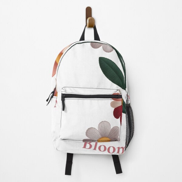 Item preview, Bloom Gently – Embroidered Floral Design designed and sold by PrintologyAura.