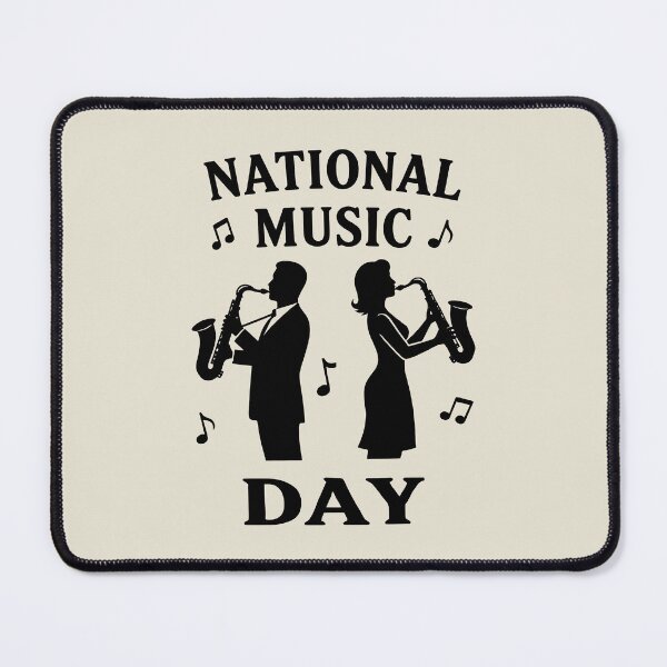 Item preview, Saxophone Duo - World Music Day designed and sold by Art-Arcade6.